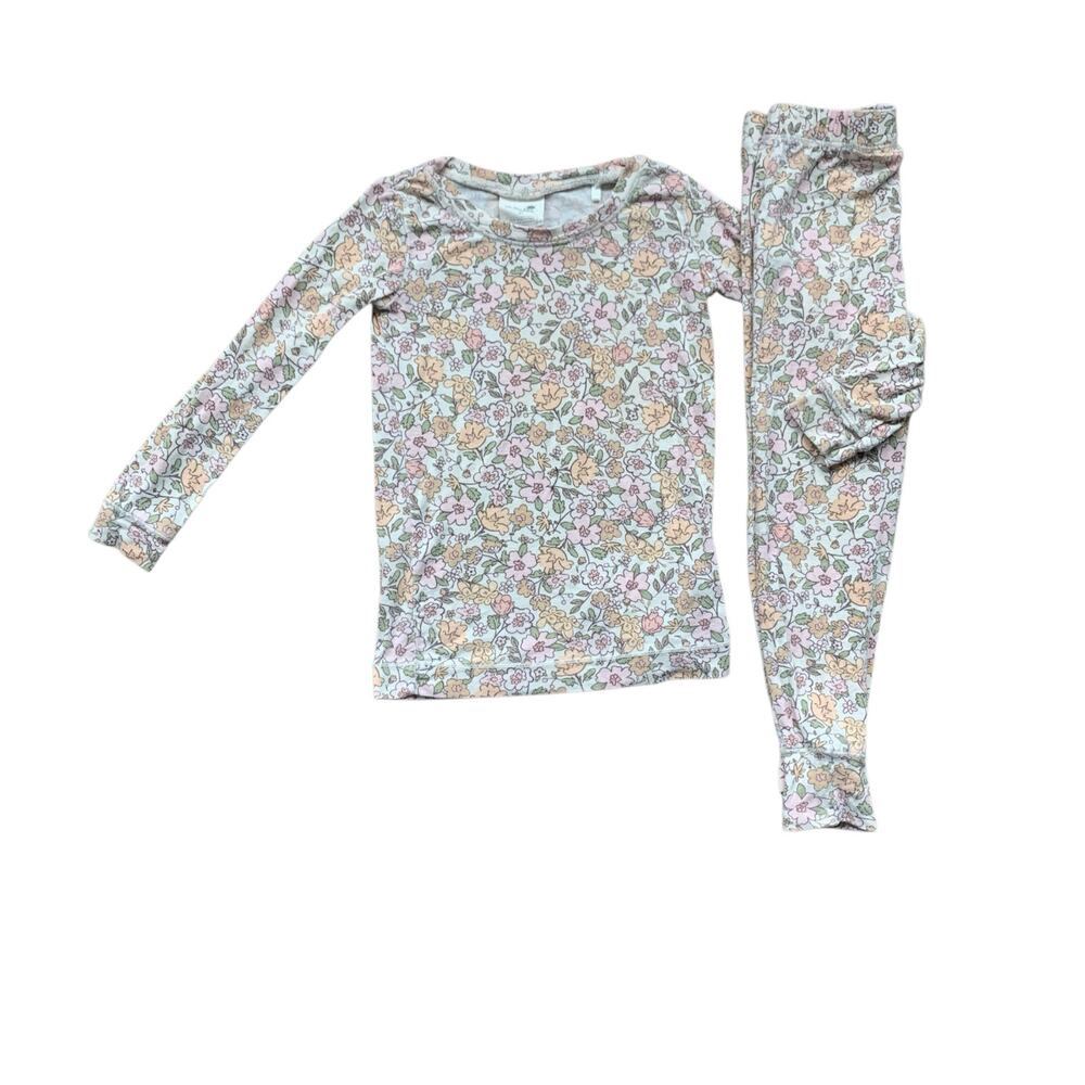 Tullabee Floral Bamboo Pajama Set